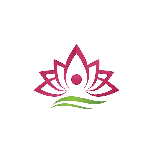 Beauty Vector lotus icon