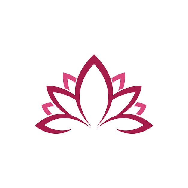 Beauty Vector lotus icon