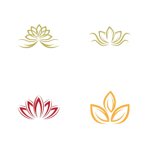 Beauty Vector lotus icon