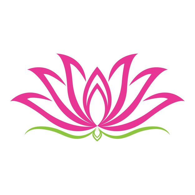 Beauty Vector lotus icon