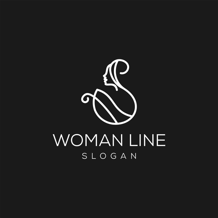 Beauty woman fashion logo