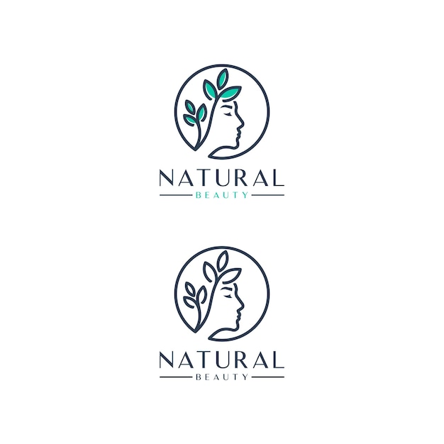 Beauty women , natural , logo design inspiration