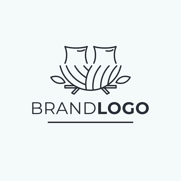 Вектор Дизайн логотипа бренда 