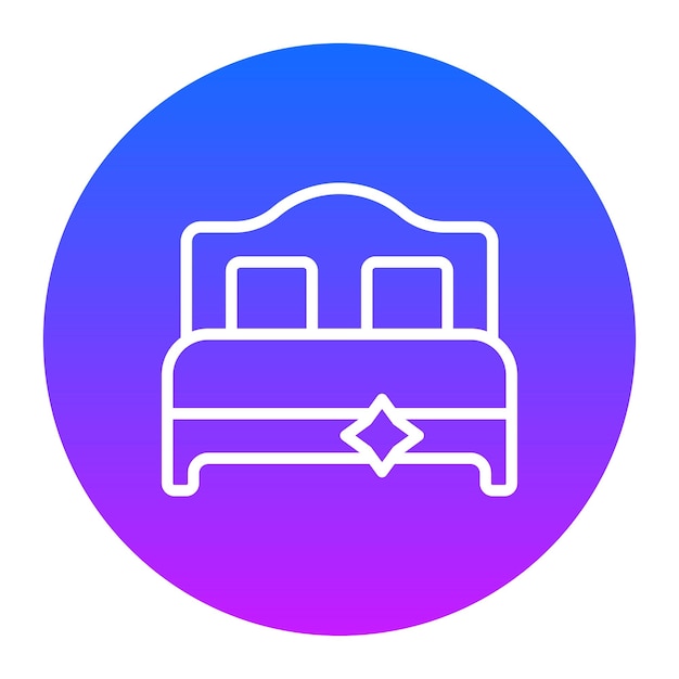 Bed Vector Illustratie