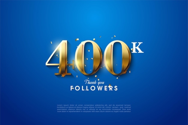 Bedankt, 400.000 volgers