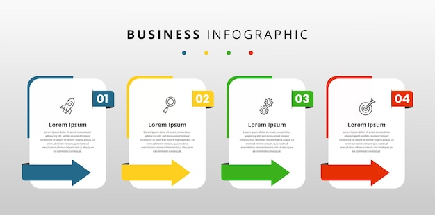 Bedrijfs Infographic Element