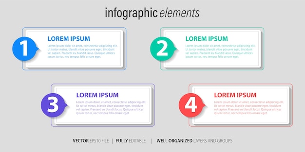 Bedrijfs Infographic Element