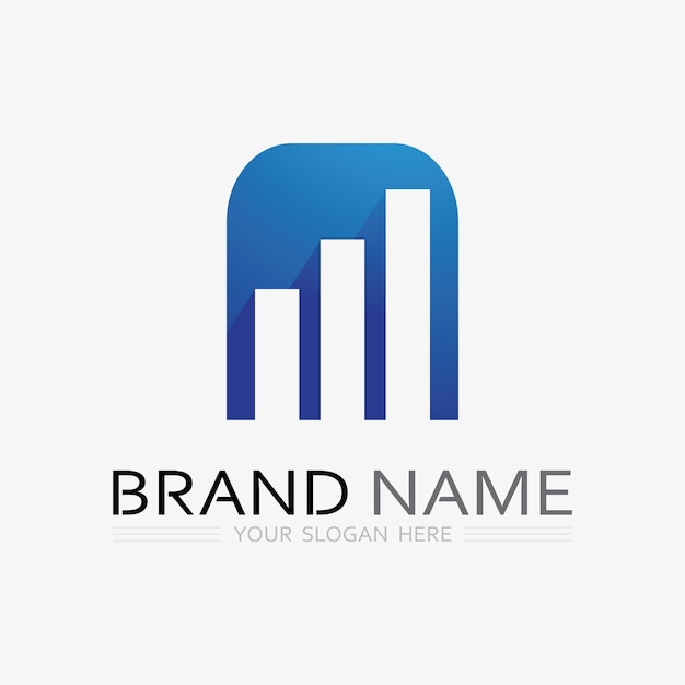 Bedrijfsfinanciën en Marketing logo Vector illustratie ontwerp