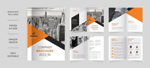 Bedrijfsprofiel Profiel Brochure Template