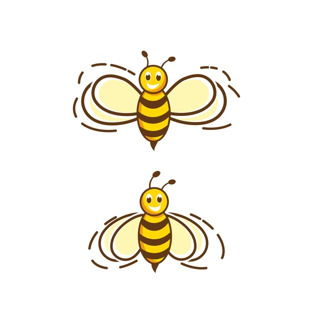 Bee Element Vector pictogram ontwerp