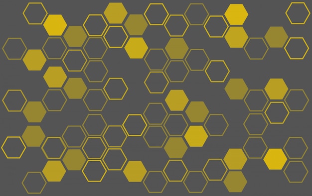 Vector bee hive background