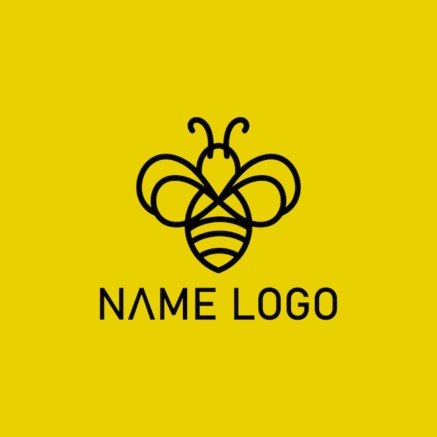 Bee logo design