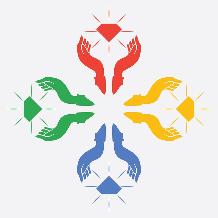 Vector bee logo illustrations design icon