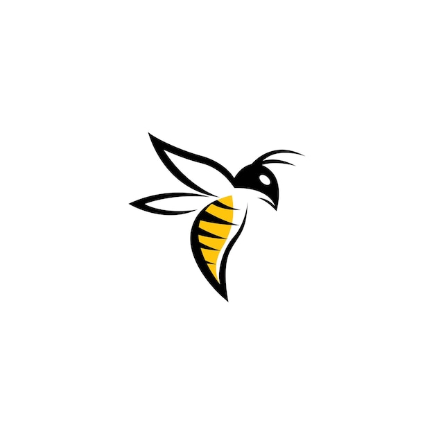 Bee logo images illustration design