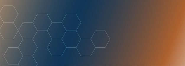 Bee Shapes element on Abstract Gradient Blue Background Wallpaper Concept for Banner