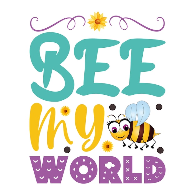 Bee T-Shirt Design