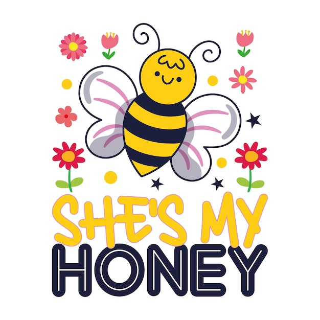 Bee T-Shirt Design