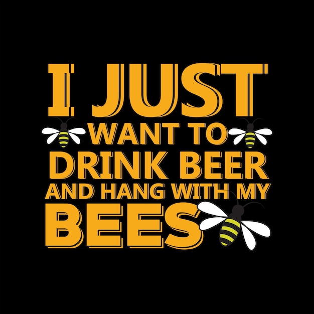 Bee t-shirt design