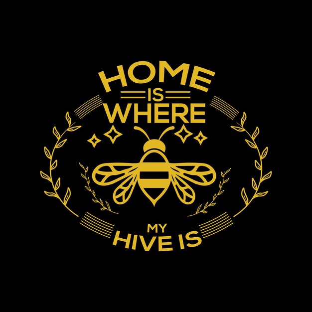 Bee T-shirt Design