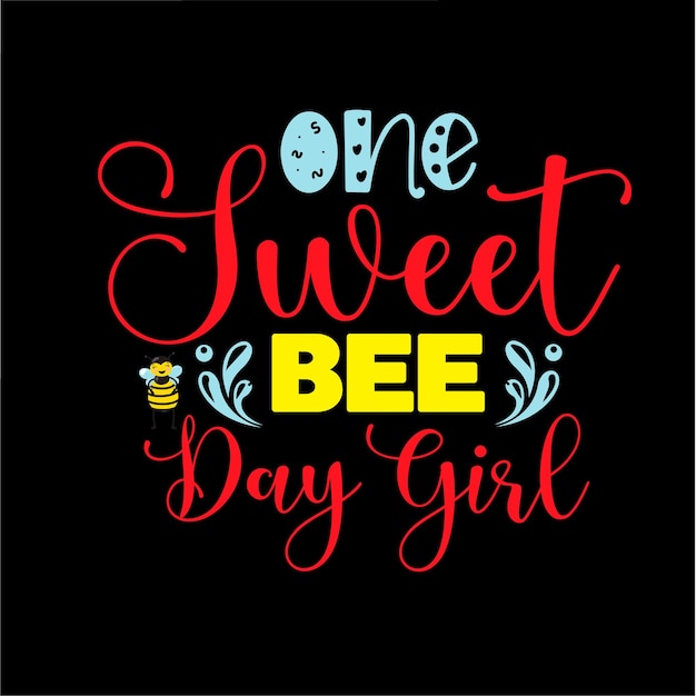 Bee t shirt design