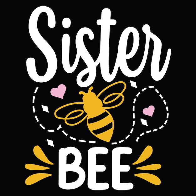 Design della maglietta dell'ape tipografia dell'ape elementi relativi alle citazioni dell'ape design della maglietta