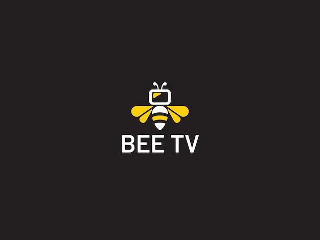 Bee tv-logo ontwerp