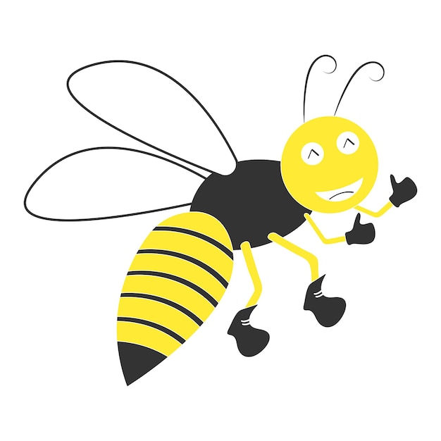 Bee vector element