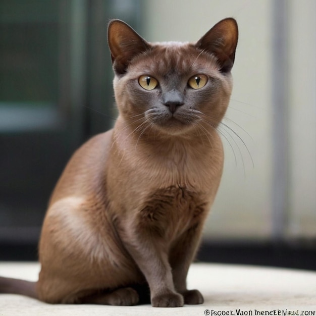 beeld van een kitten meisje