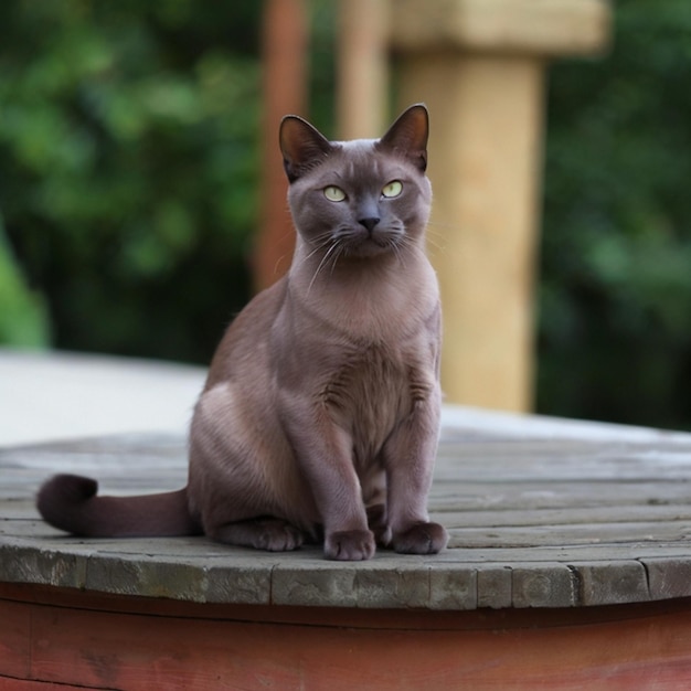 Vector beeld van een kitten meisje