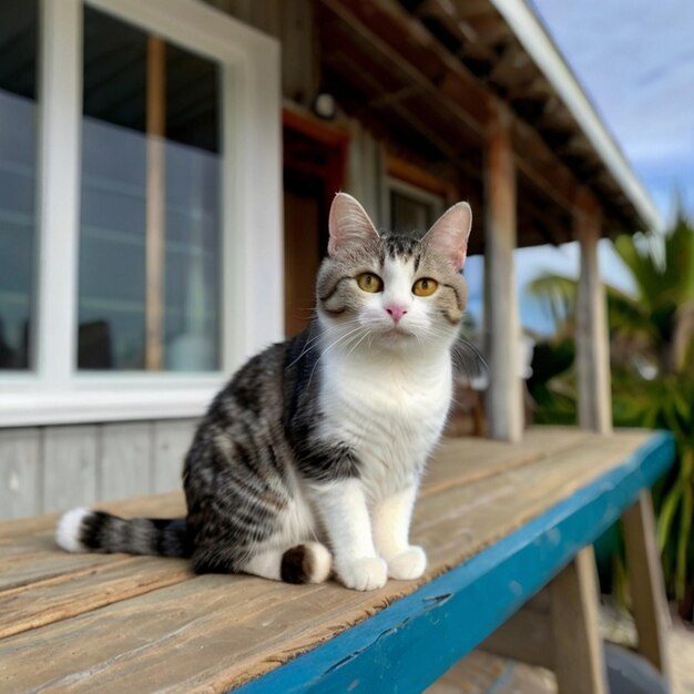 Vector beeld van een kitten