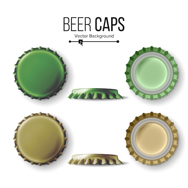 Vector beer cap