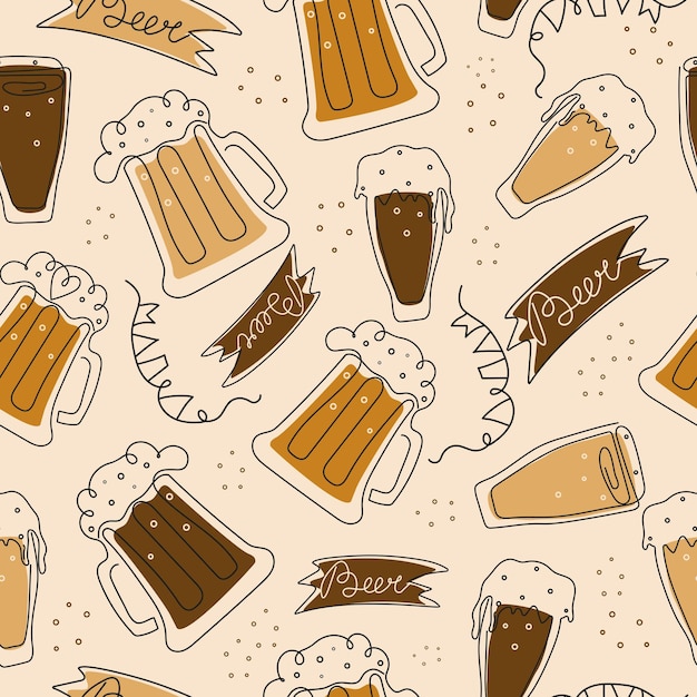 Beer Day pattern