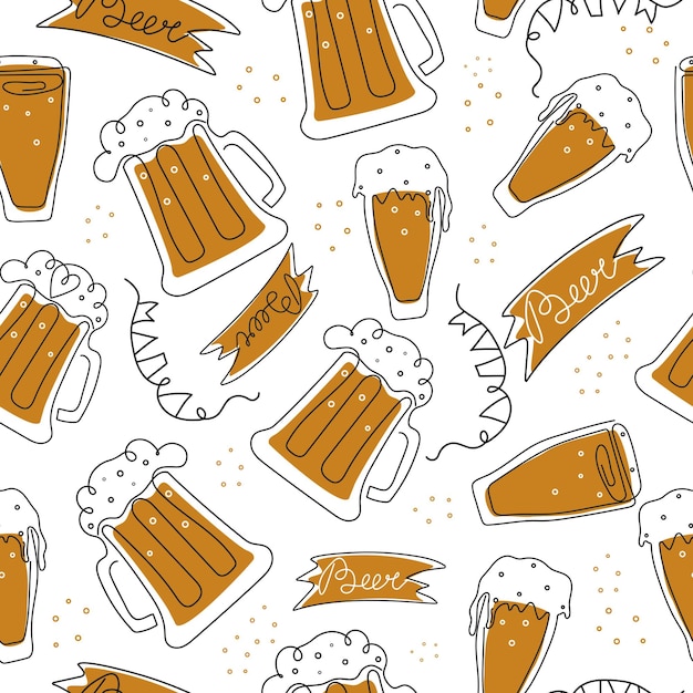 Beer Day pattern