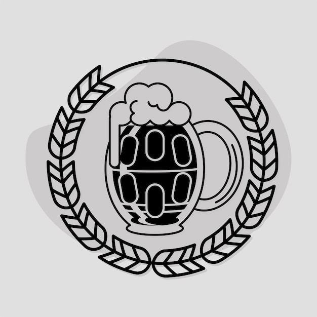 Beer drink badge