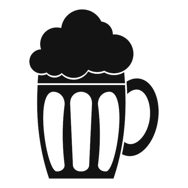 Beer icon simple illustration of beer vector icon for web