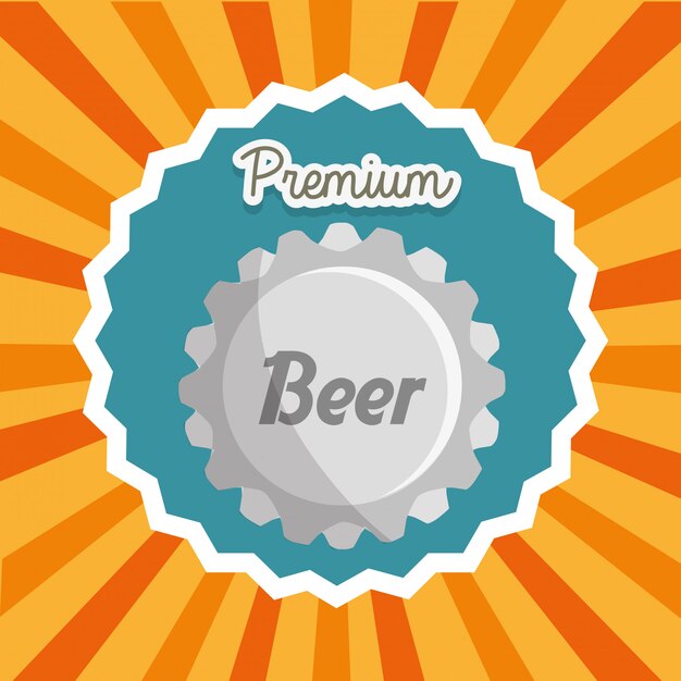 Beer icons design 