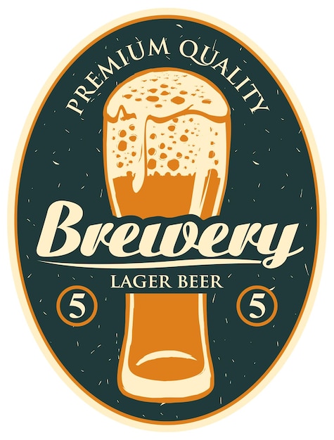 Beer label