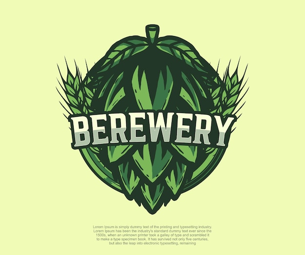 Etichette birra, badge per bar, birrerie. isolato su illustrazione vettoriale logo.