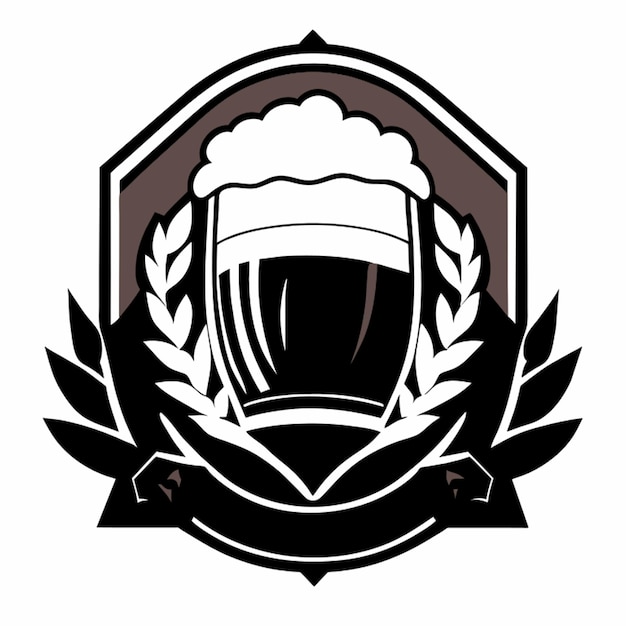 Vector beer logo vector illustration