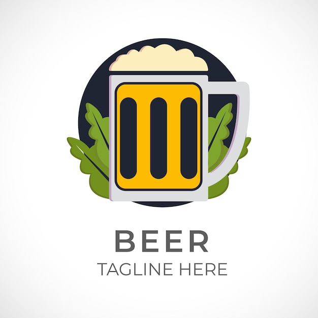 Beer logo vector