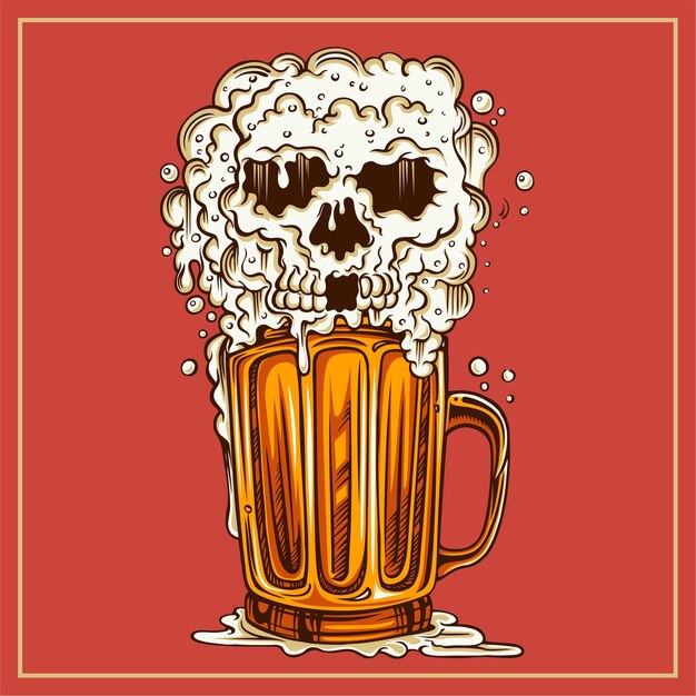 Beer skull