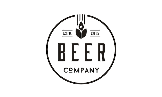 Beer Wheat logo design inspiration