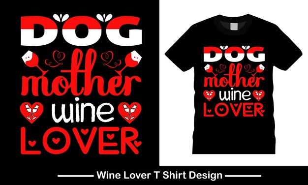 beer and wine lover typography vector t shirt design graphic