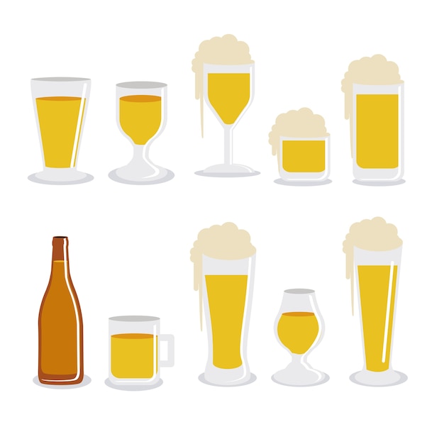 Vector beers design