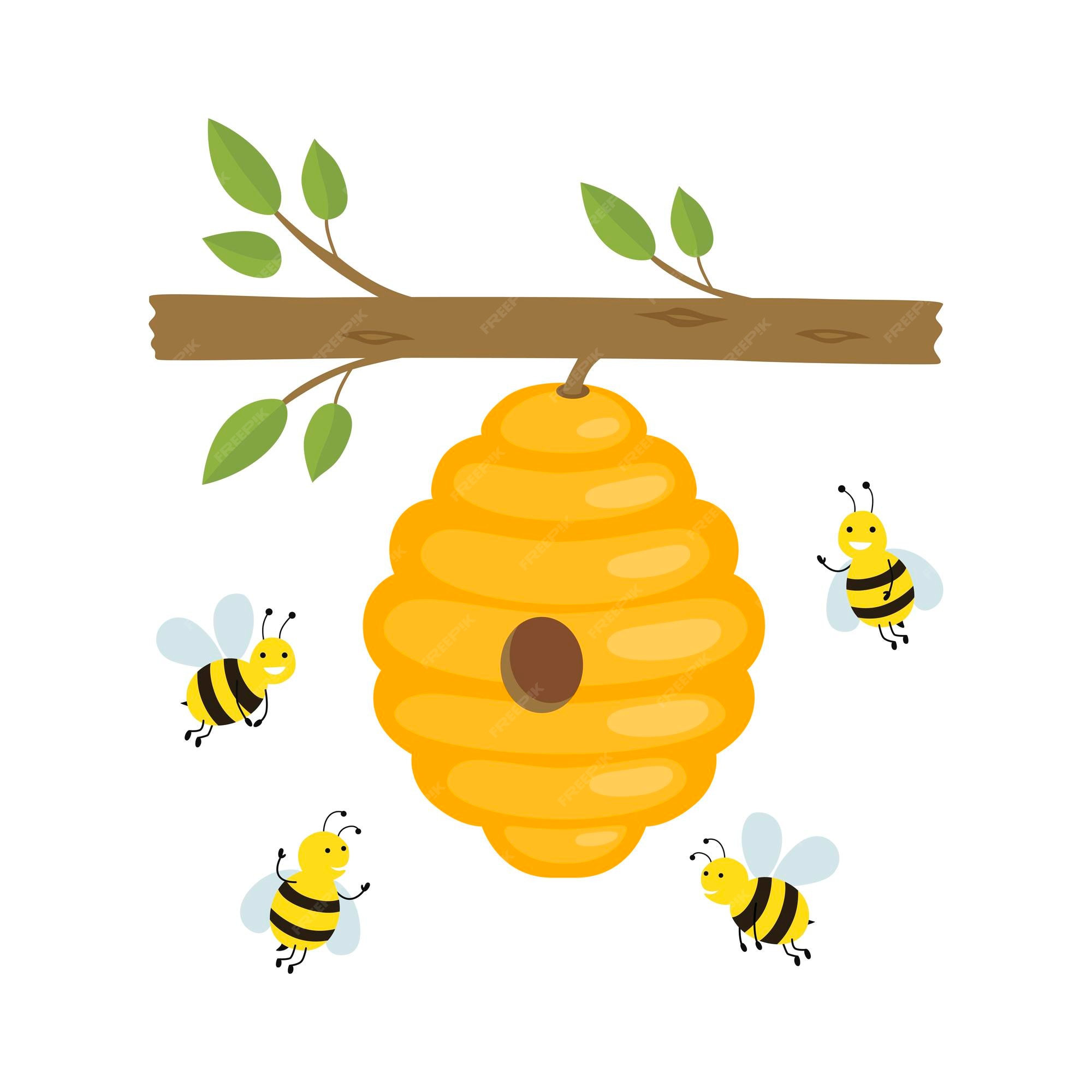 Beehive Illustration