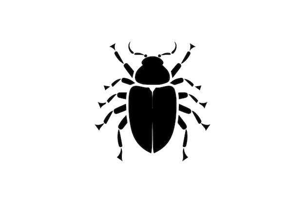 Beetle flat icon