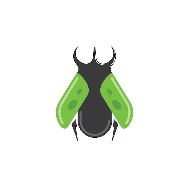 Vector beetle icon vector illustration design