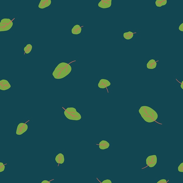 Листья свеклы бесшовный фон Шаблон растений может быть использован для веб-карты текстильных обоев