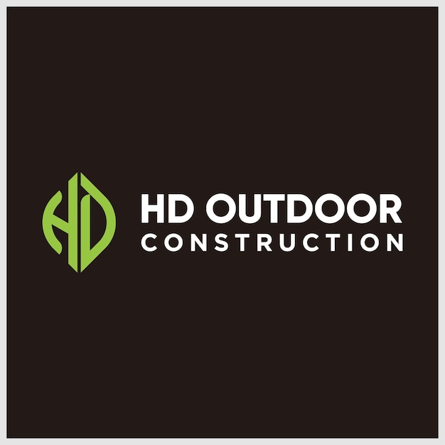 Beginletter HD-logo HD Stock Letter Logo-ontwerp