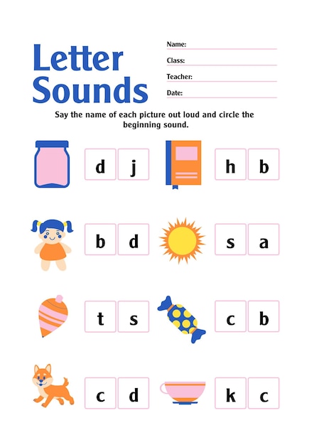 Beginning Sounds